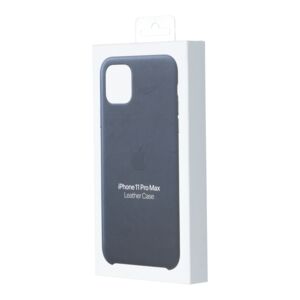 IPHONE 11 PRO MAX LEATHER CASE BLUE IPHONE 11 PRO MAX LEATHER CASE BLUE